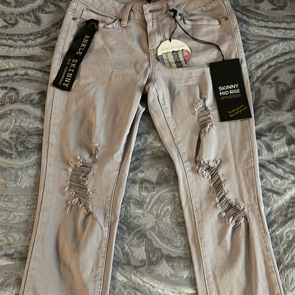 Skinny MidRise Jeans